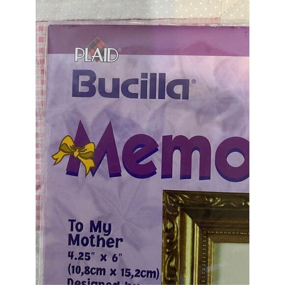 Bucilla Vintage 2001 “TO MY MOTHER” Beautiful Counted Cross-Stitch Kit - Picture 3 of 12